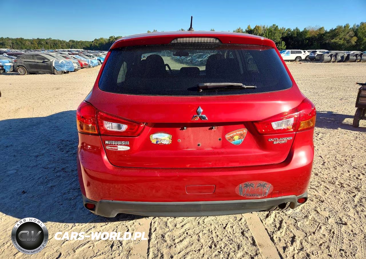 2015 Mitsubishi Outlander Sport Es VIN:4A4AP3AU0FE019347 - 6