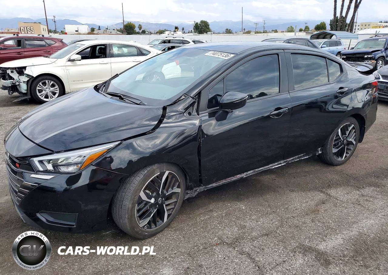 2024 Nissan Versa Sr VIN:3N1CN8FV2RL836248 - 1