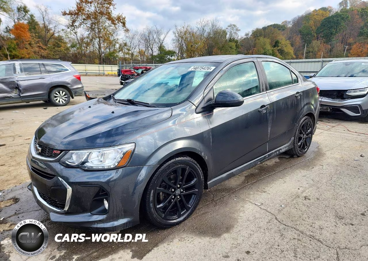 2018 Chevrolet Sonic Lt VIN:1G1JD5SBXJ4106639 - 1