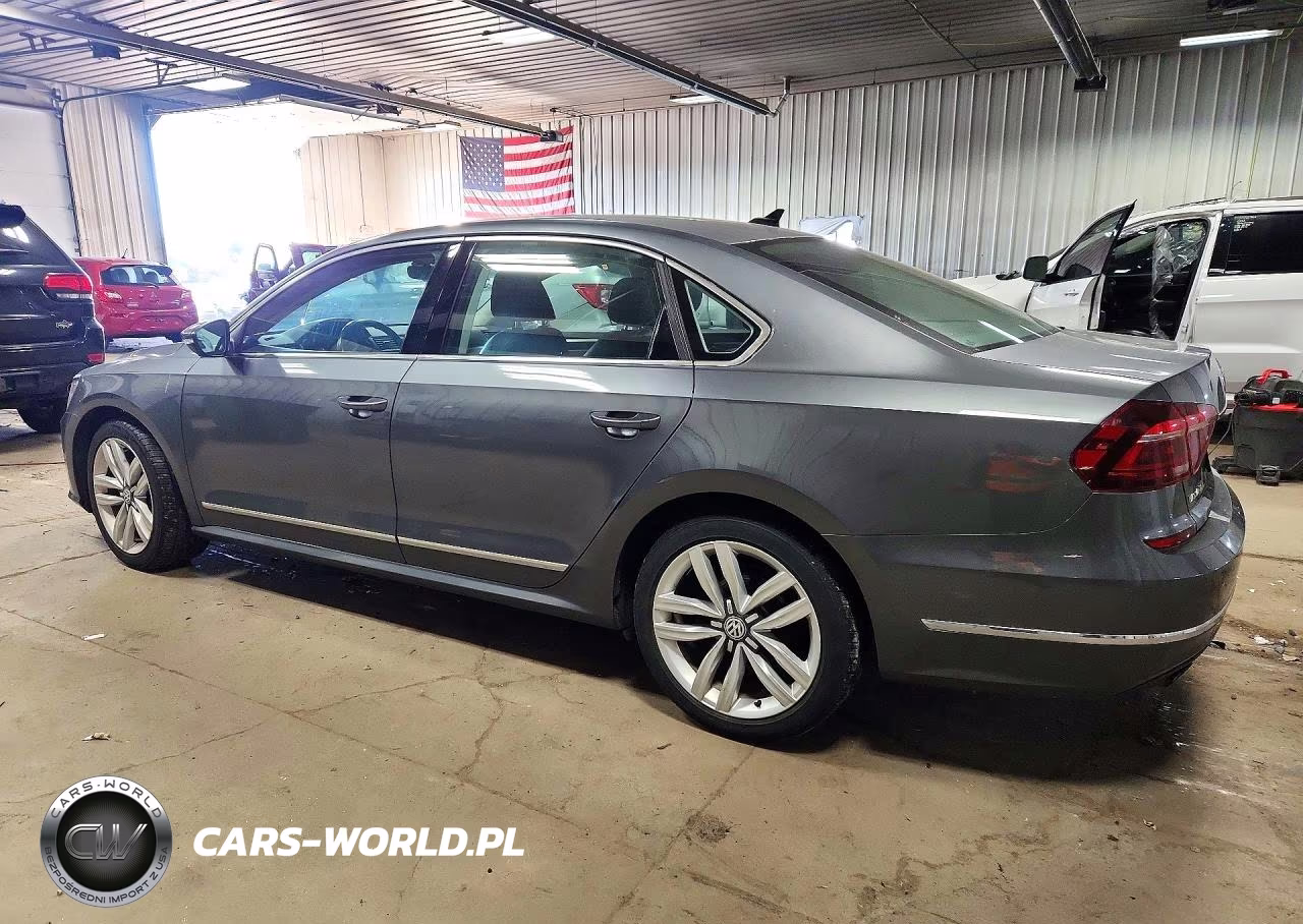2017 Volkswagen Passat Se VIN:1VWGT7A35HC040492 - 2