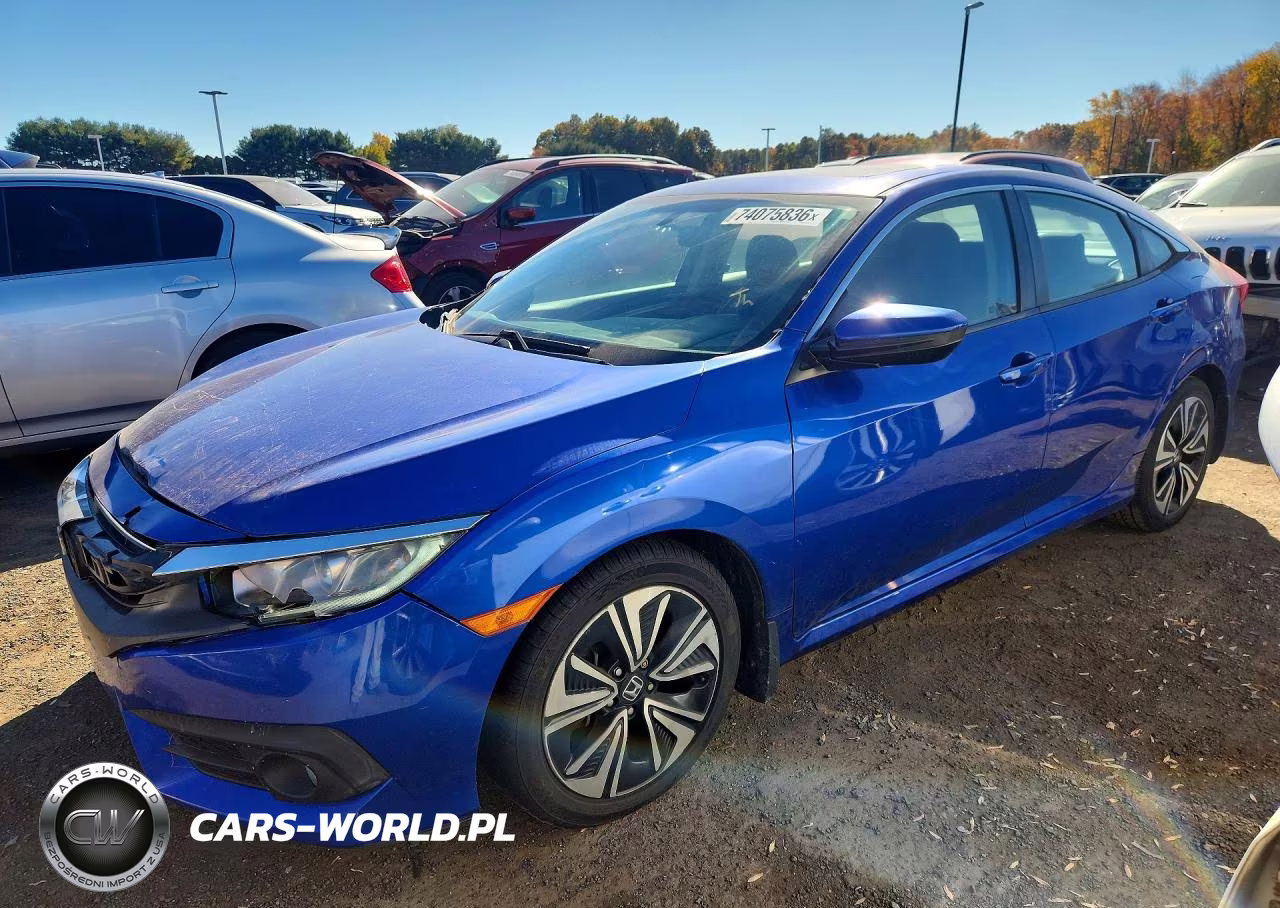 2017 Honda Civic Ex VIN:19XFC1F30HE024729 - 1