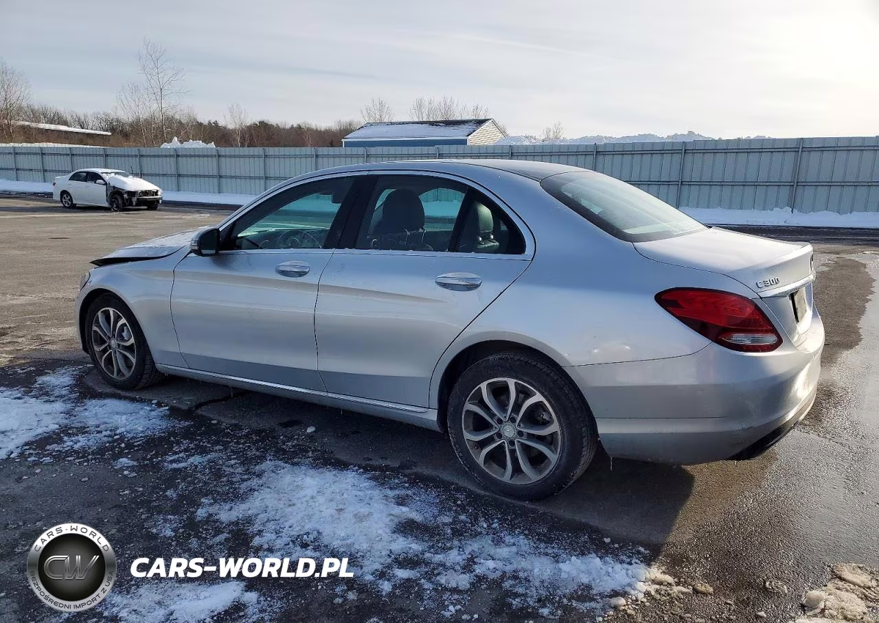 2017 Mercedes-Benz C 300 4Matic VIN:55SWF4KBXHU206839 - 2