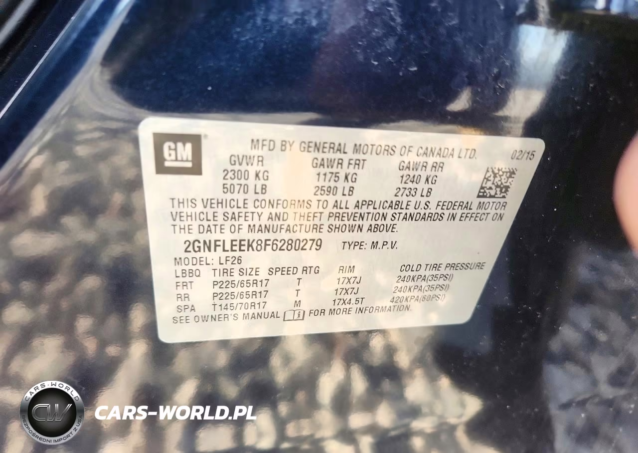 2015 Chevrolet Equinox Ls VIN:2GNFLEEK8F6280279 - 12