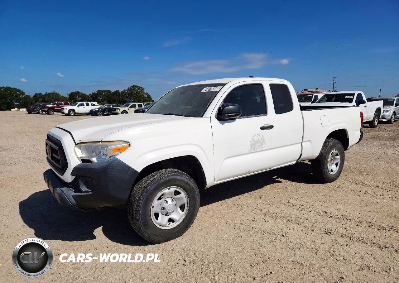 2020 Toyota Tacoma Sr VIN:5TFSX5EN2LX072948 - 1