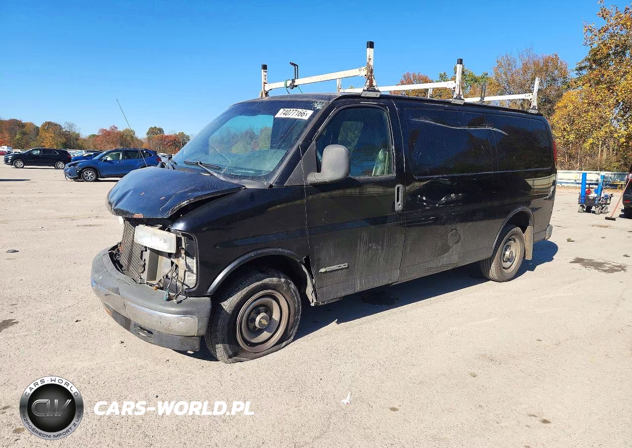 2001 Chevrolet Express 2500 Delivery Van VIN:1GCFG25M811186587 - 1