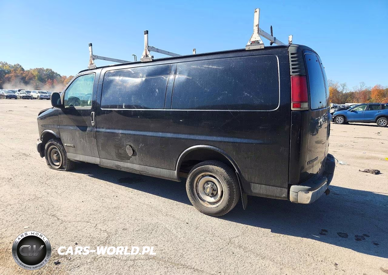 2001 Chevrolet Express 2500 Delivery Van VIN:1GCFG25M811186587 - 2