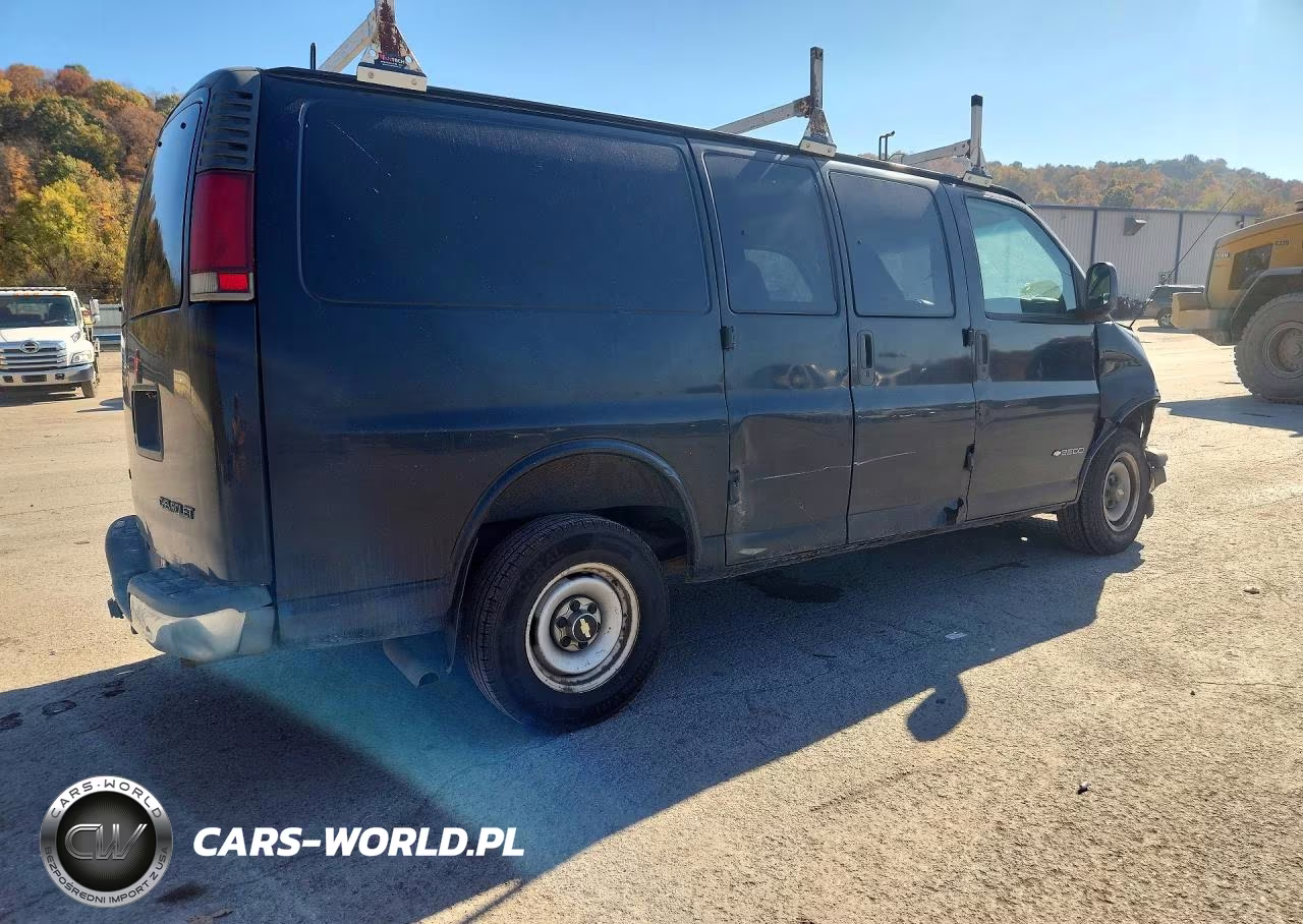 2001 Chevrolet Express 2500 Delivery Van VIN:1GCFG25M811186587 - 3