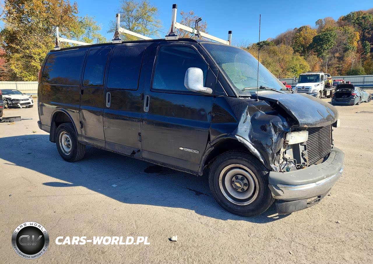 2001 Chevrolet Express 2500 Delivery Van VIN:1GCFG25M811186587 - 4