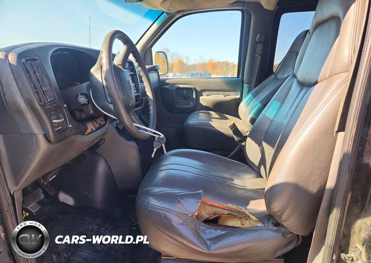 2001 Chevrolet Express 2500 Delivery Van VIN:1GCFG25M811186587 - 7