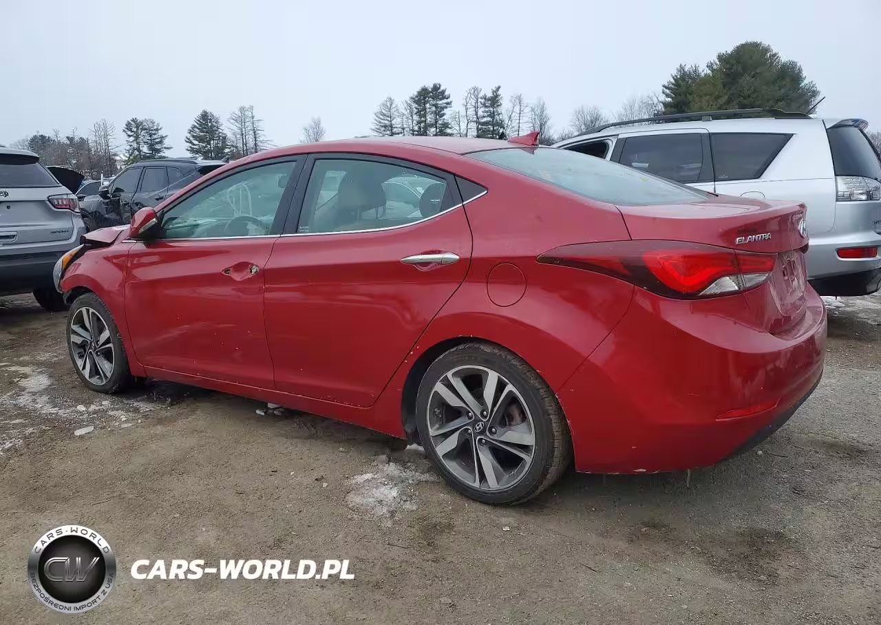 2015 Hyundai Elantra Se VIN:KMHDH4AE8FU424289 - 2
