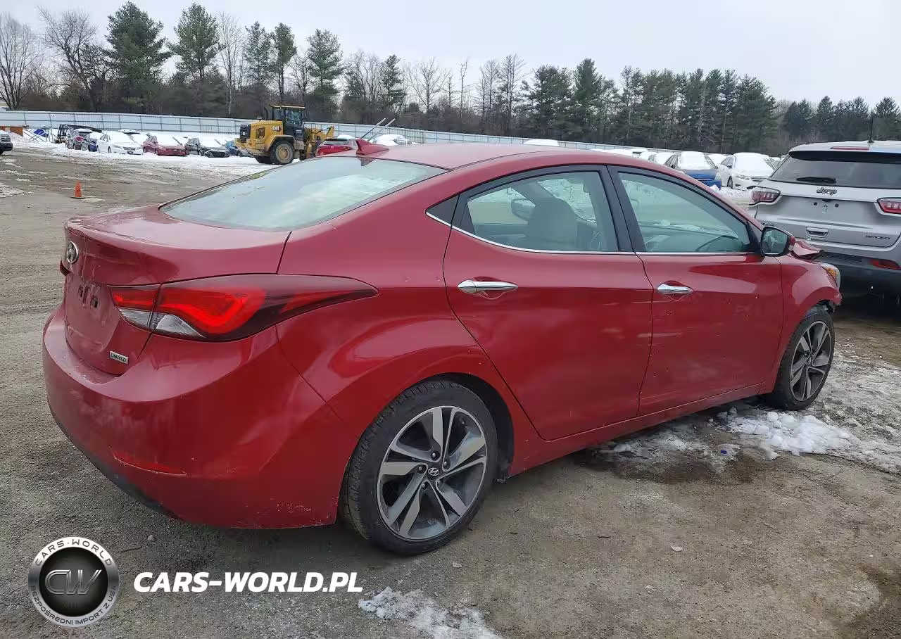 2015 Hyundai Elantra Se VIN:KMHDH4AE8FU424289 - 3