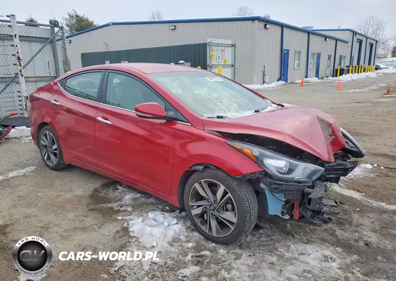 2015 Hyundai Elantra Se VIN:KMHDH4AE8FU424289 - 4