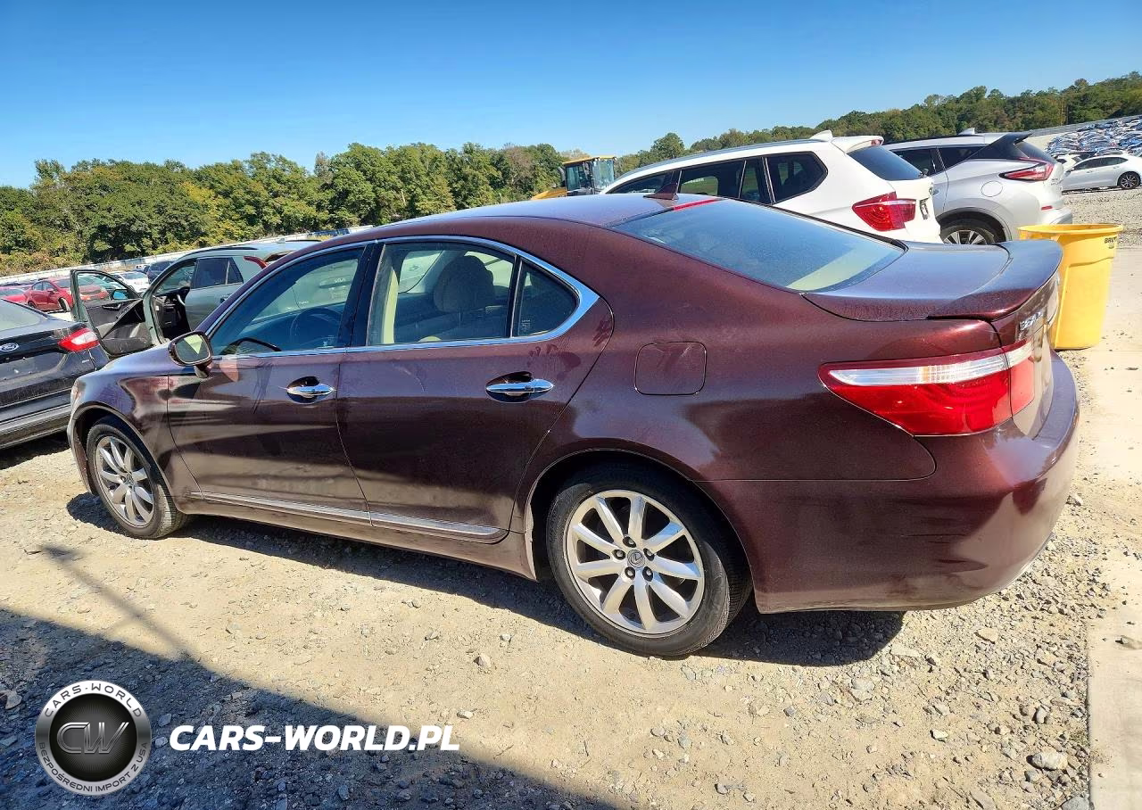 2007 Lexus Ls 460 VIN:JTHBL46F875050062 - 2