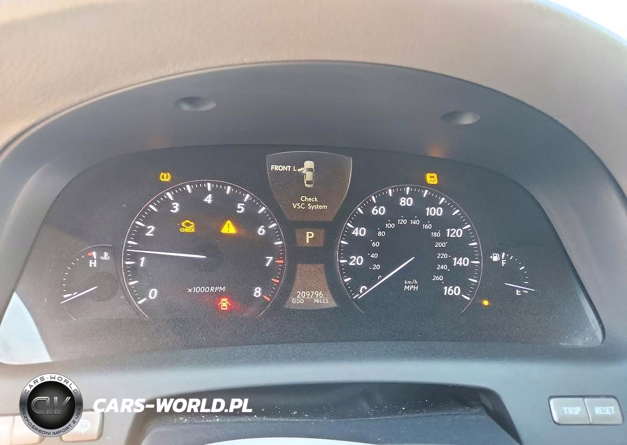 2007 Lexus Ls 460 VIN:JTHBL46F875050062 - 9