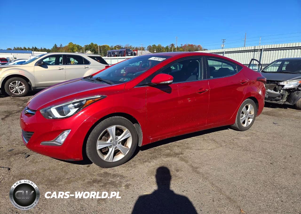 2016 Hyundai Elantra Value Edition VIN:KMHDH4AE3GU584999 - 1