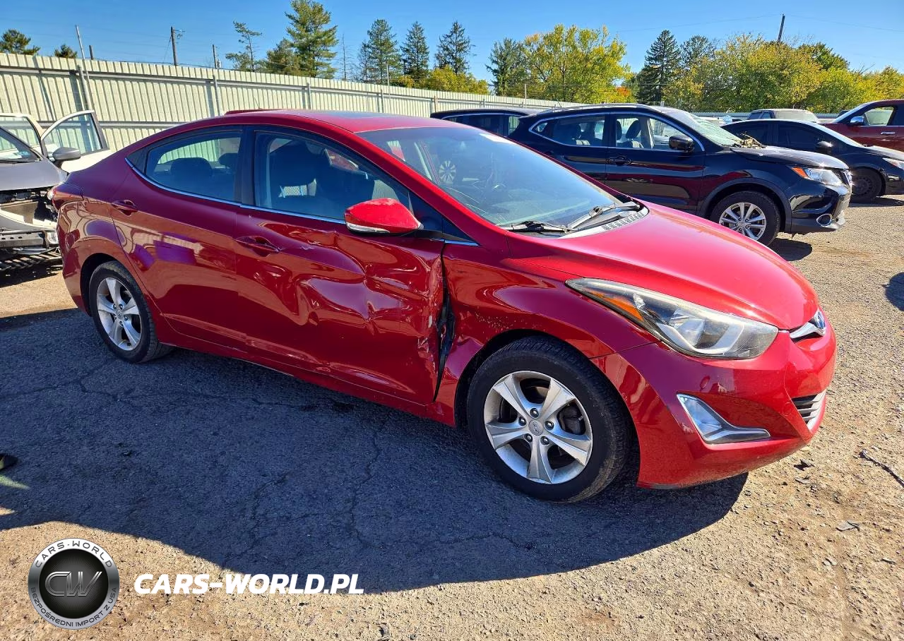 2016 Hyundai Elantra Value Edition VIN:KMHDH4AE3GU584999 - 4