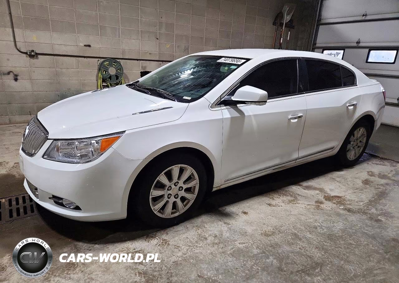 2012 Buick Lacrosse Premium VIN:1G4GD5ER9CF349288 - 1
