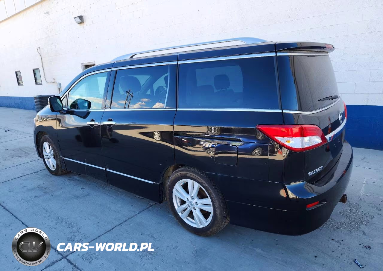 2012 Nissan Quest 3.5 S VIN:JN8AE2KP3C9036832 - 2
