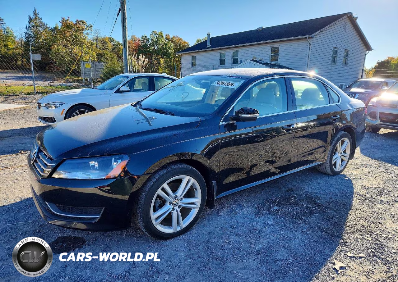 2014 Volkswagen Passat Se VIN:1VWBN7A3XEC065422 - 1