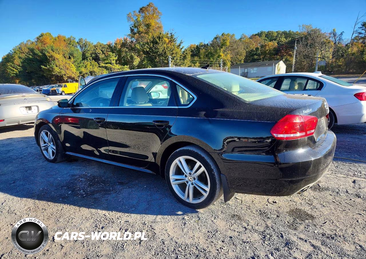 2014 Volkswagen Passat Se VIN:1VWBN7A3XEC065422 - 2