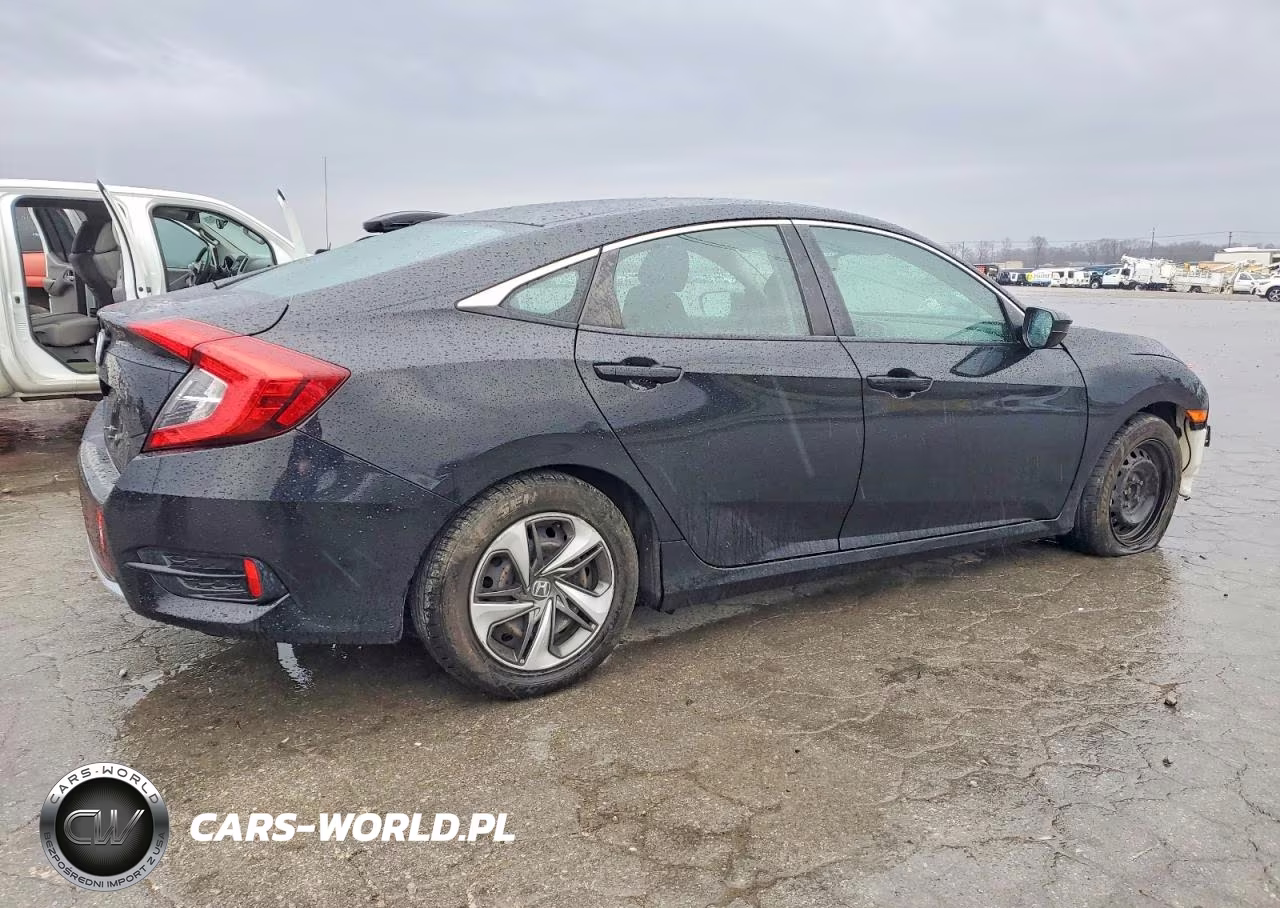 2019 Honda Civic Lx VIN:19XFC2F69KE019049 - 3