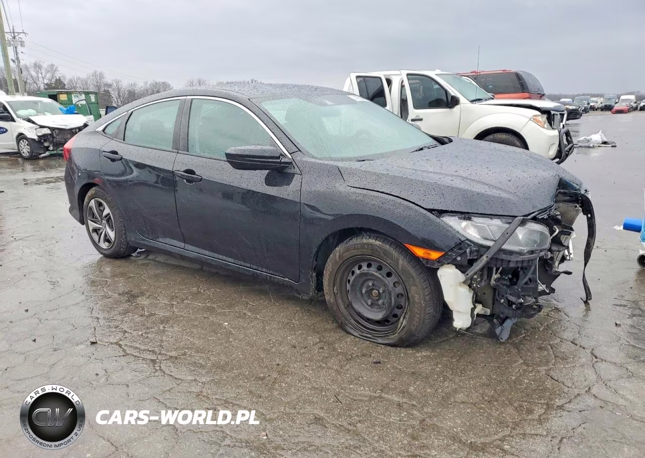 2019 Honda Civic Lx VIN:19XFC2F69KE019049 - 4