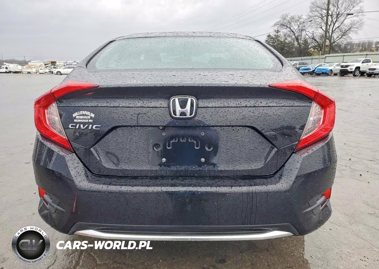 2019 Honda Civic Lx VIN:19XFC2F69KE019049 - 6