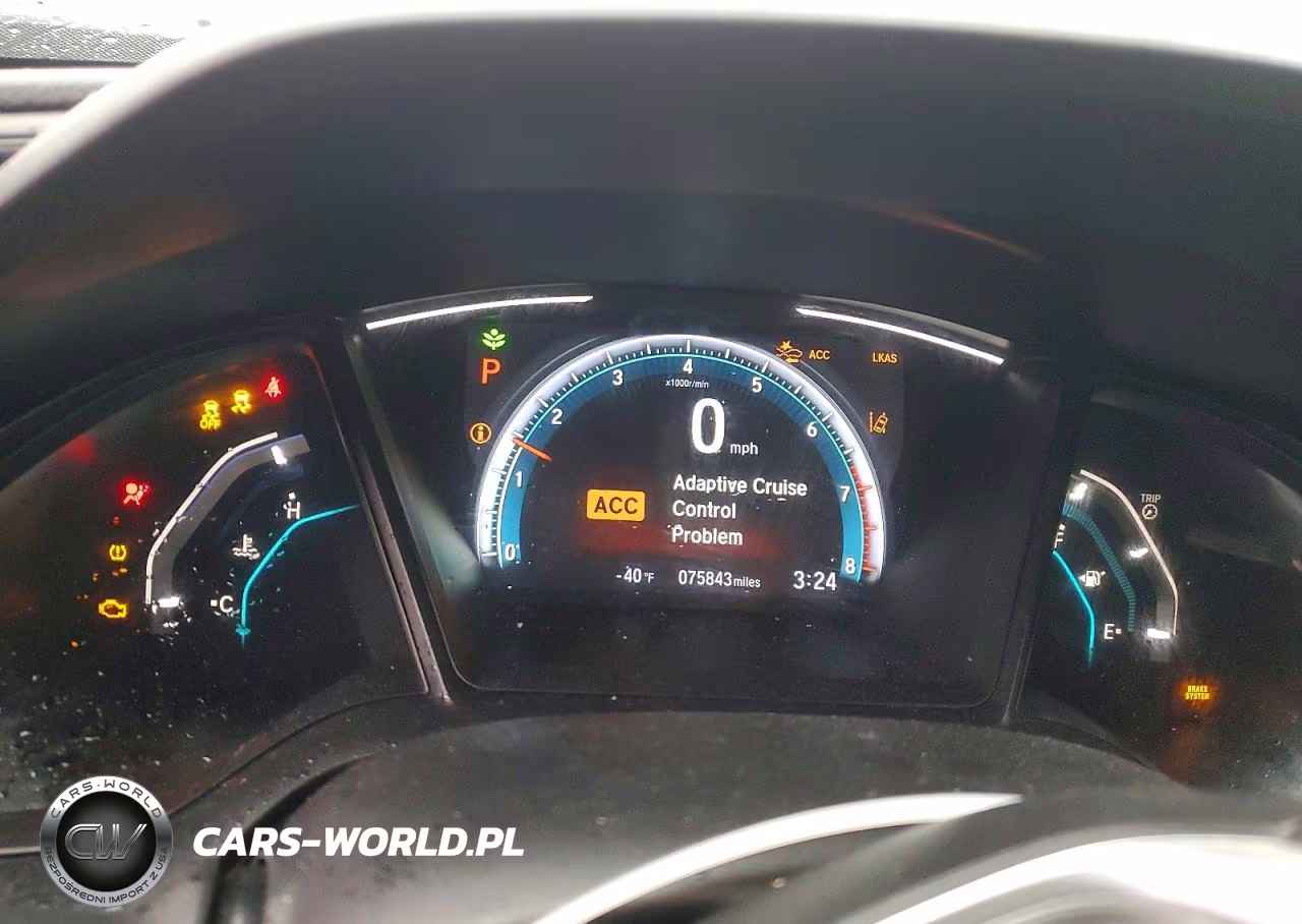 2019 Honda Civic Lx VIN:19XFC2F69KE019049 - 9