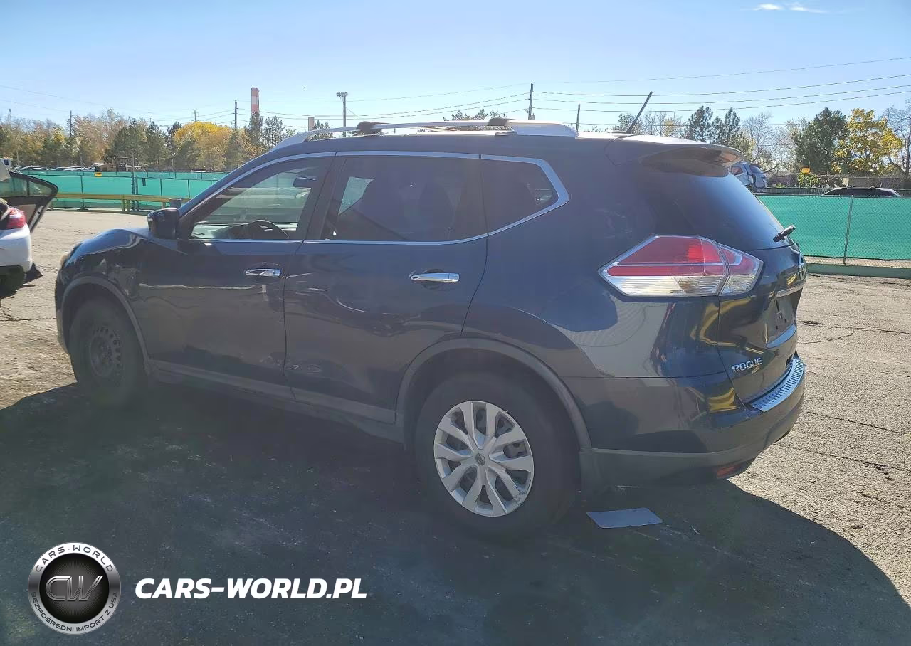 2015 Nissan Rogue S VIN:KNMAT2MV7FP567724 - 2