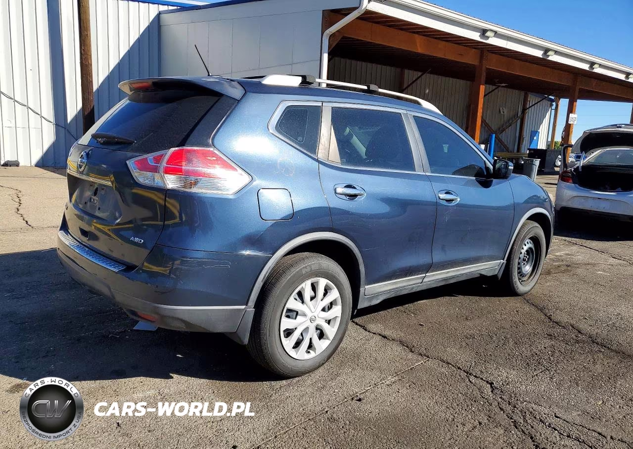 2015 Nissan Rogue S VIN:KNMAT2MV7FP567724 - 3