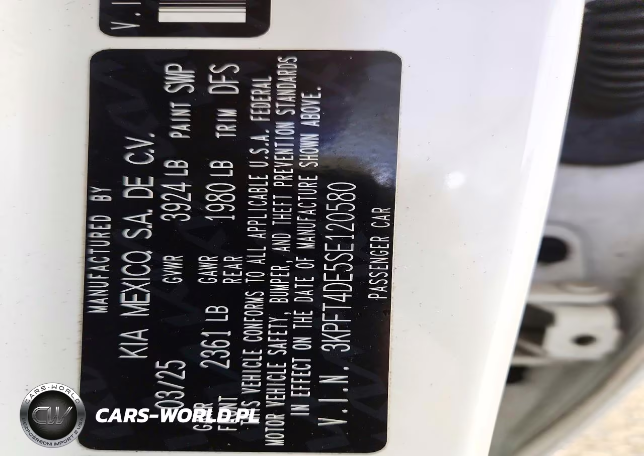 2025 Kia K4 Lxs VIN:3KPFT4DE5SE120580 - 13