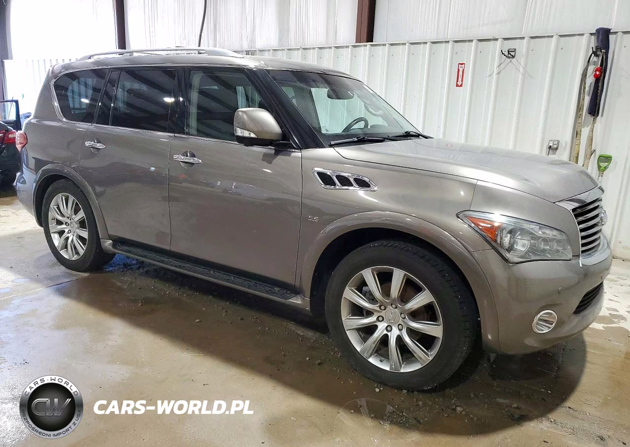 2014 Infiniti Qx80 VIN:JN8AZ2NE0E9068543 - 4