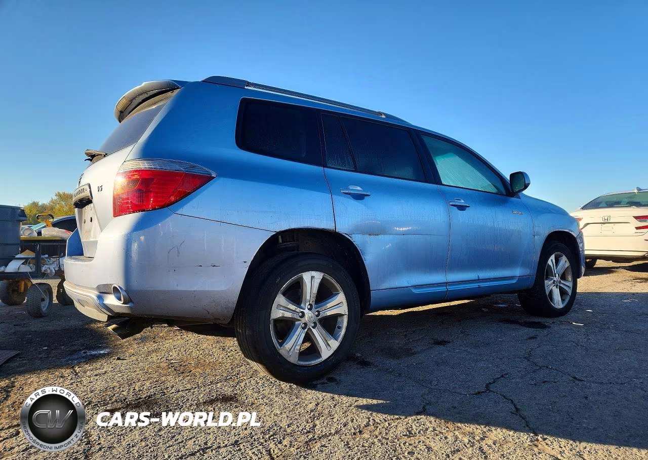 2008 Toyota Highlander Sport VIN:JTEES43A482030996 - 3
