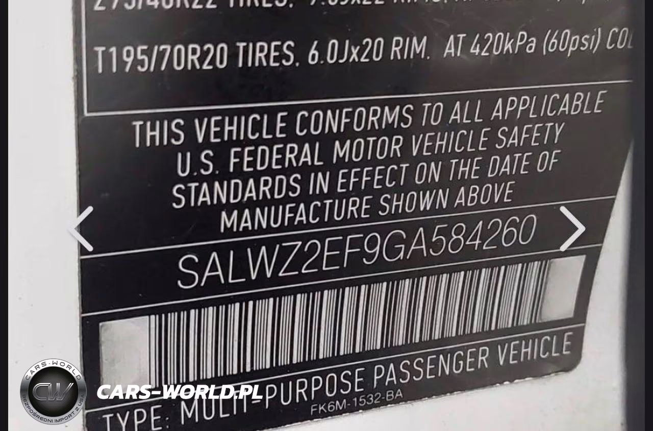 2016 Land Rover Range Rover Sport 5.0L V8 Supercharged Svr VIN:SALWZ2EF9GA584260 - 10