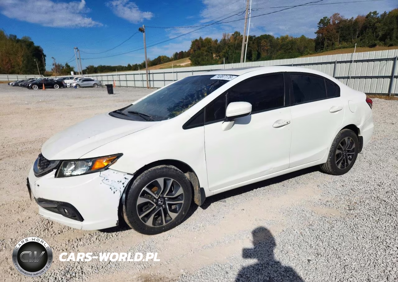 2015 Honda Civic Ex VIN:19XFB2F89FE017537 - 1