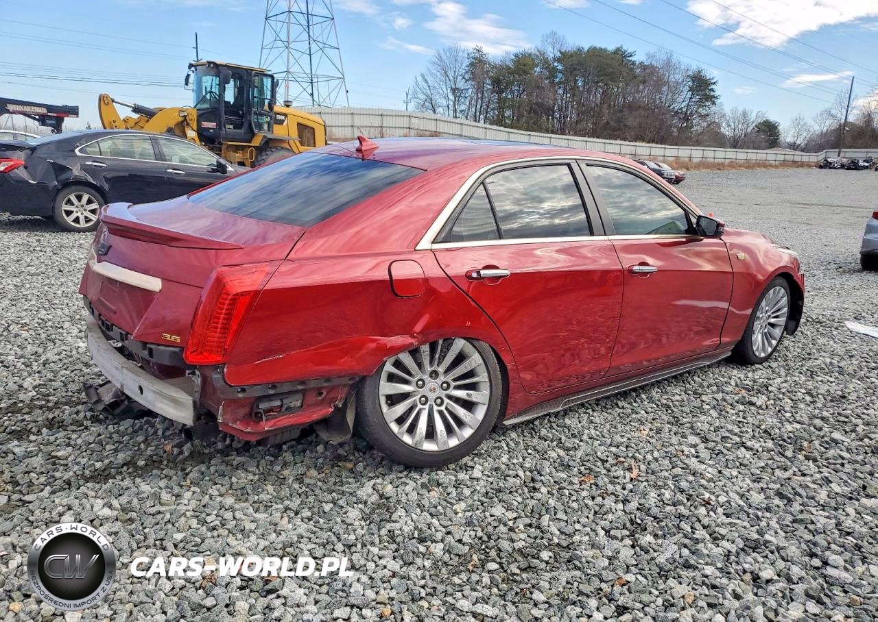 2014 Cadillac Cts Luxury Collection VIN:1G6AX5S32E0197767 - 3