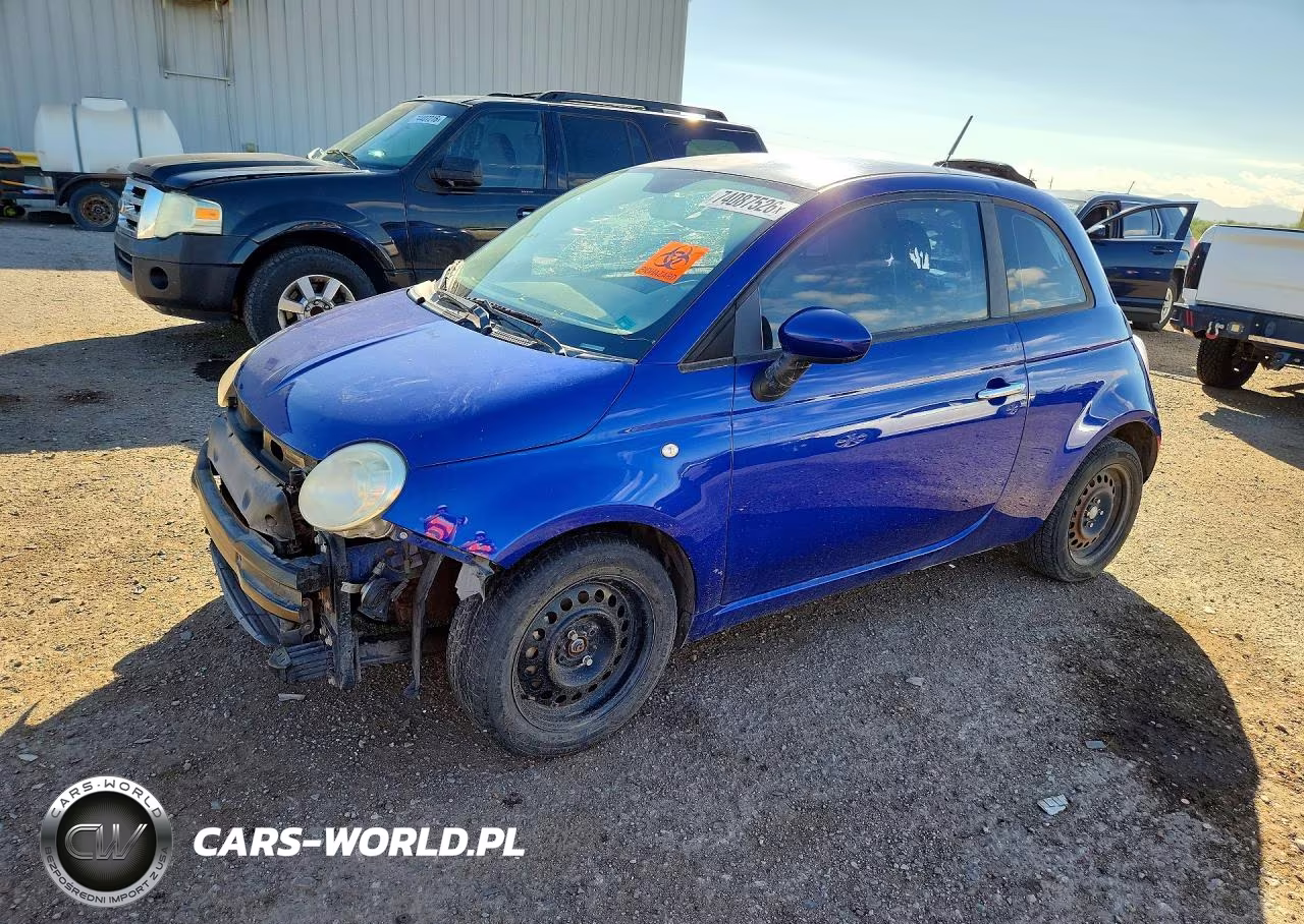 2013 Fiat 500 Pop VIN:3C3CFFAR5DT531462 - 1