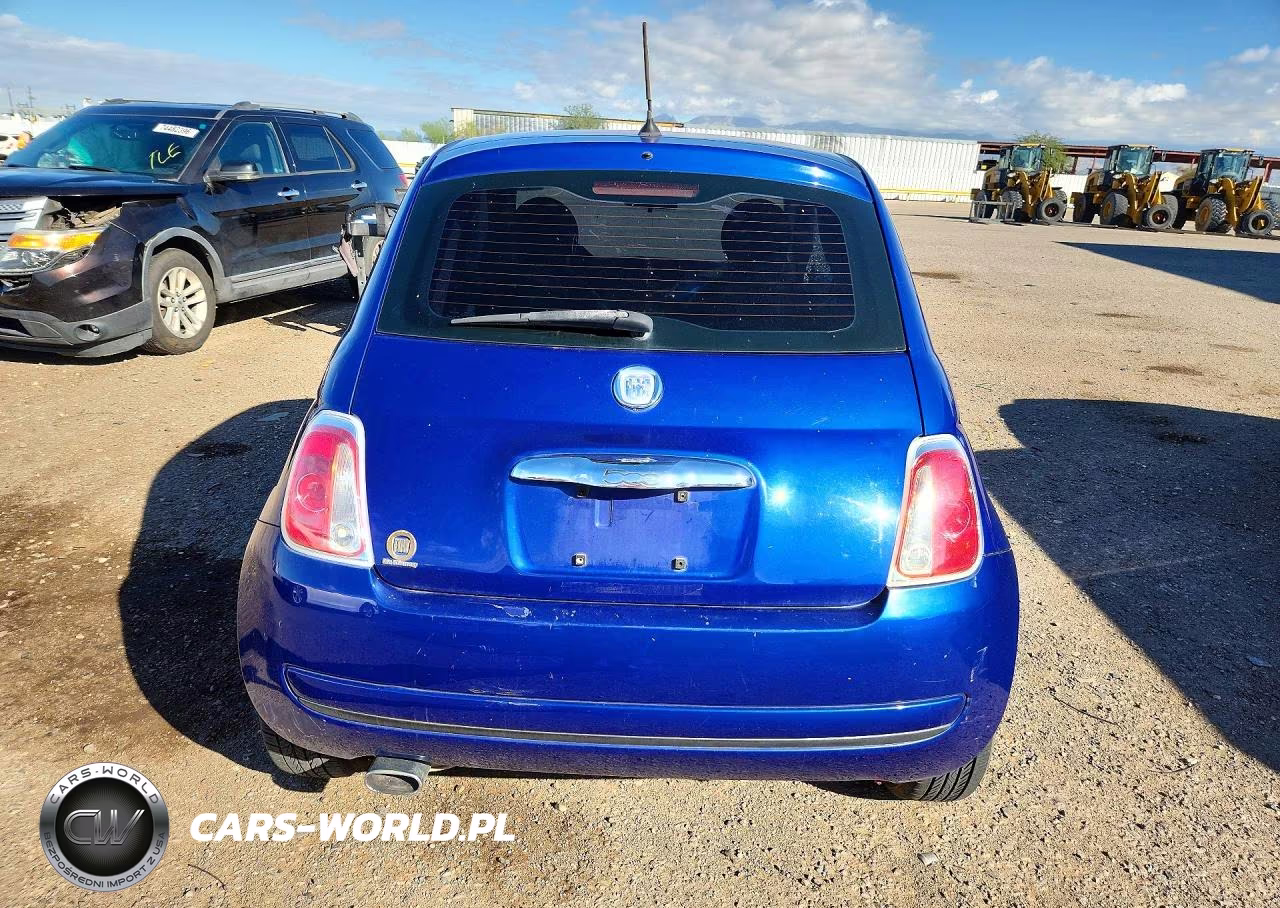 2013 Fiat 500 Pop VIN:3C3CFFAR5DT531462 - 6