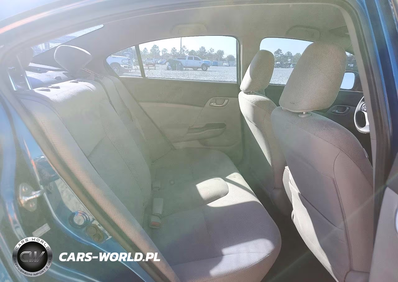 2012 Honda Civic Lx VIN:2HGFB2F51CH501581 - 10
