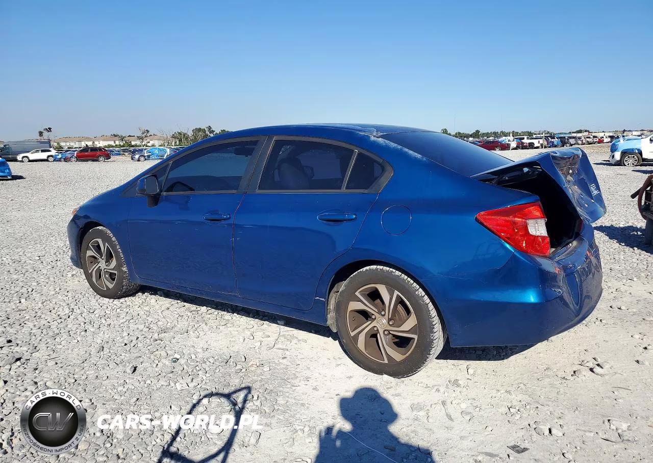 2012 Honda Civic Lx VIN:2HGFB2F51CH501581 - 2