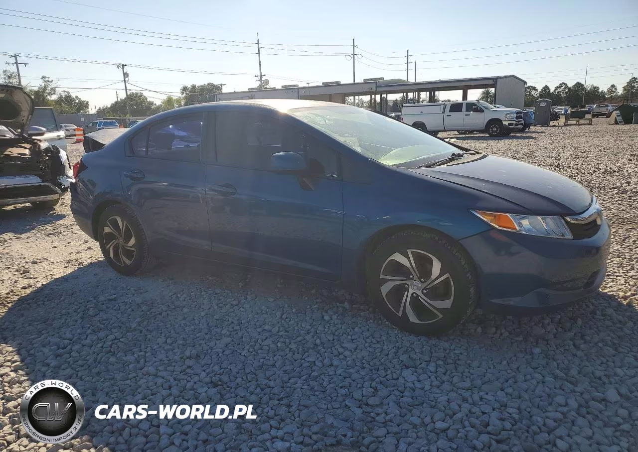2012 Honda Civic Lx VIN:2HGFB2F51CH501581 - 4