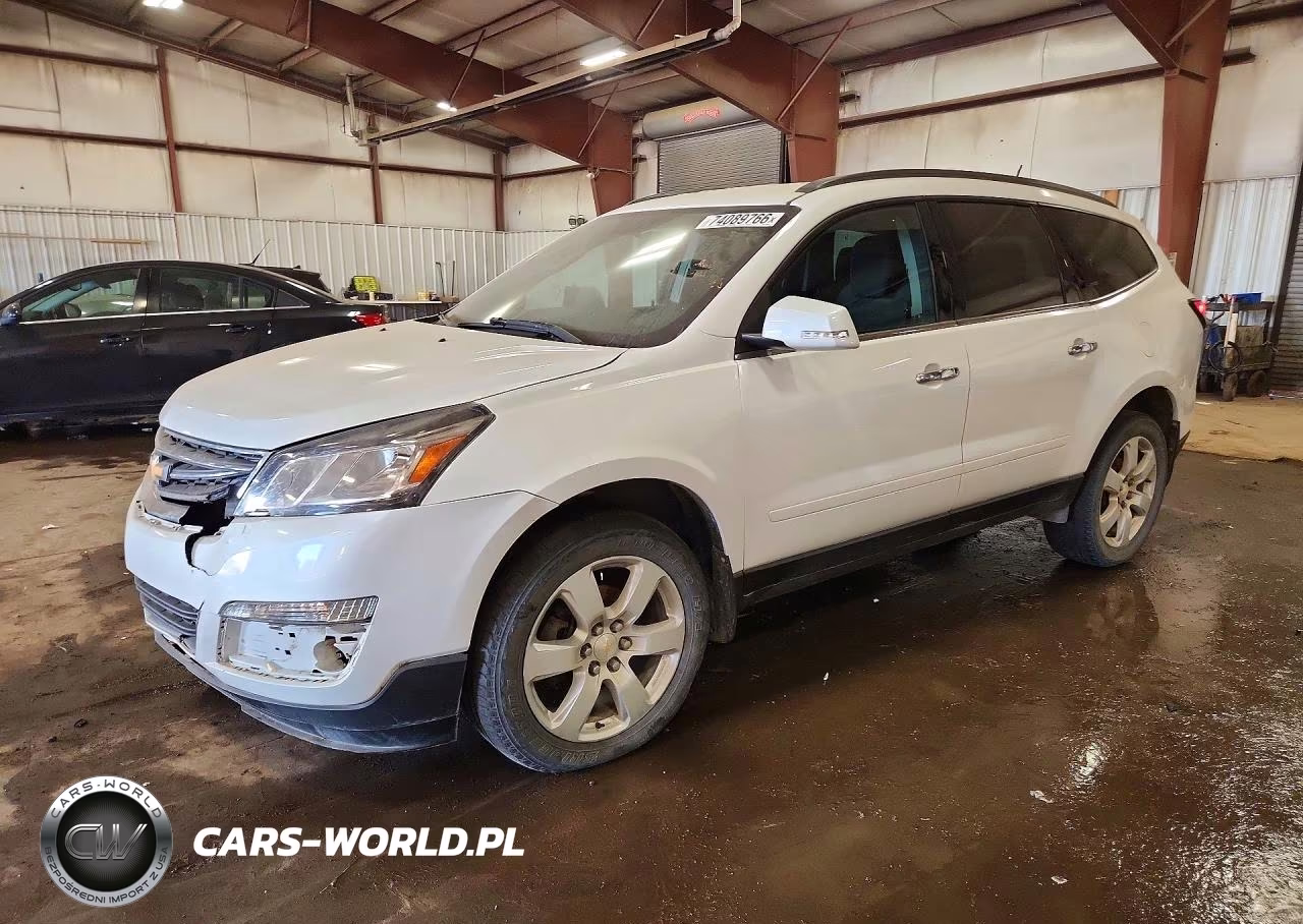 2017 Chevrolet Traverse Lt VIN:1GNKRGKD6HJ294444 - 1