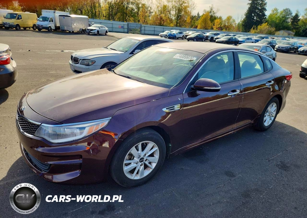 2016 Kia Optima Lx VIN:5XXGT4L31GG108848 - 1