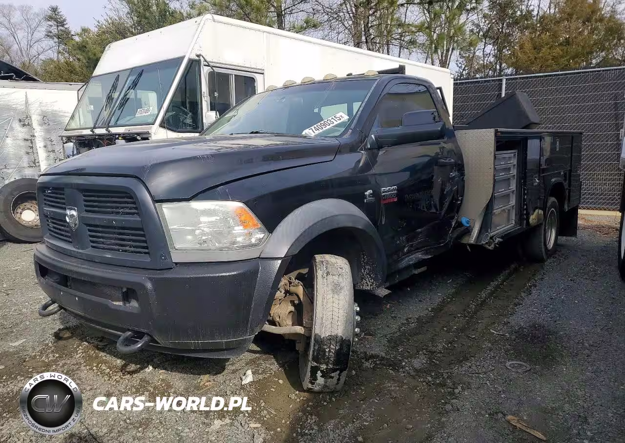2012 Dodge Ram Chassis Cab Utility - Service Truck