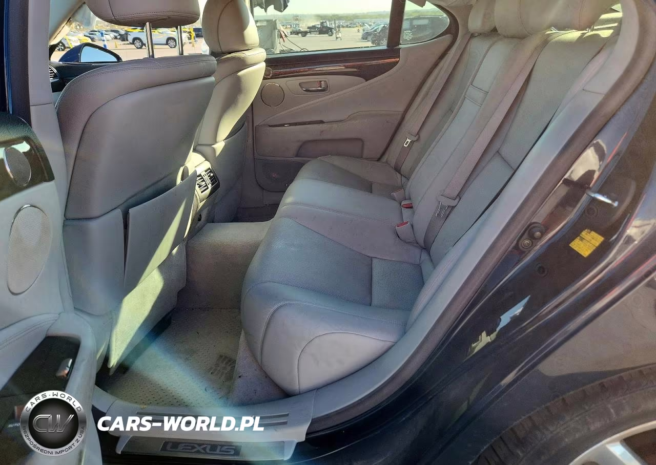 2007 Lexus Ls 460 VIN:JTHBL46F375030706 - 10