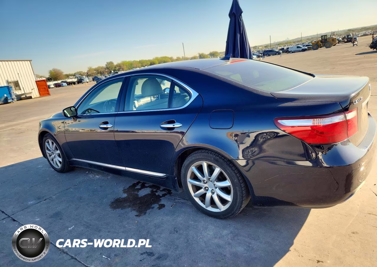 2007 Lexus Ls 460 VIN:JTHBL46F375030706 - 2