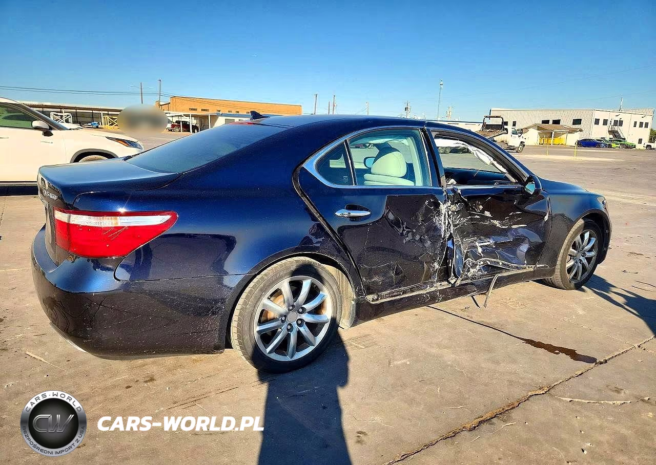 2007 Lexus Ls 460 VIN:JTHBL46F375030706 - 3