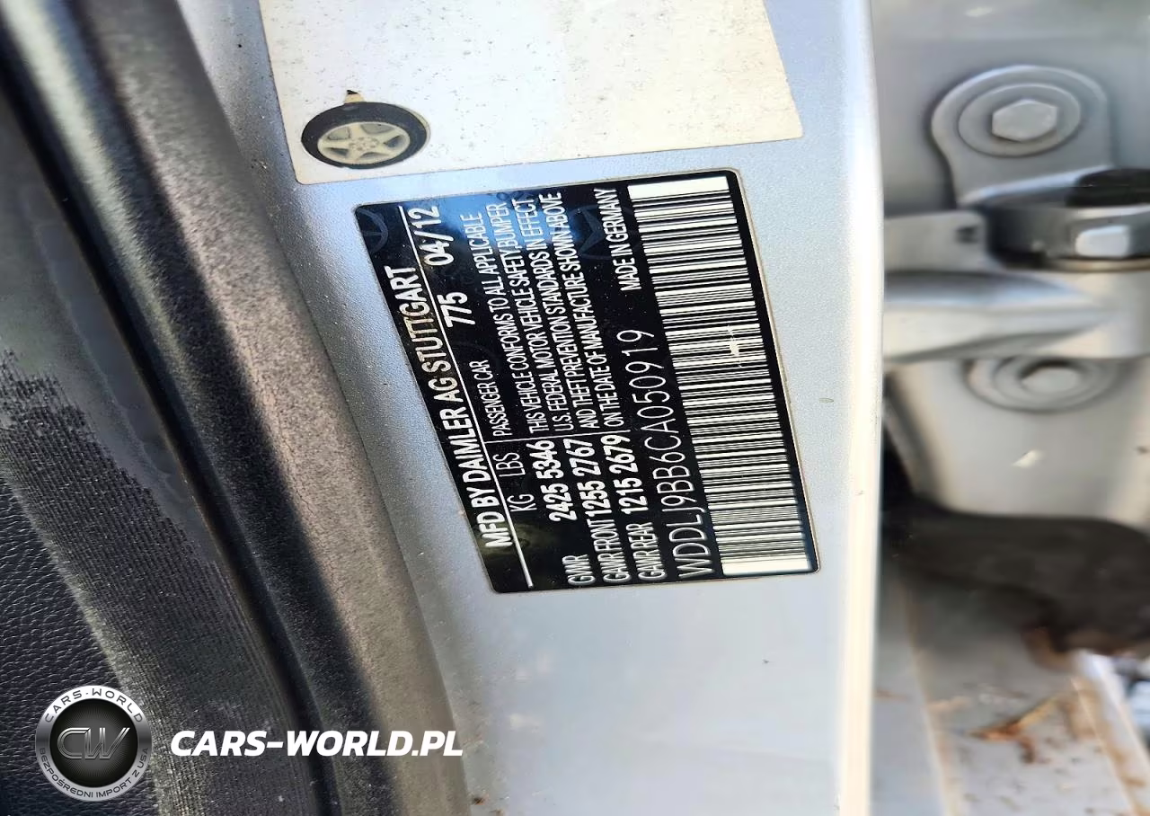 2012 Mercedes-Benz Cls 550 4Matic VIN:WDDLJ9BB6CA050919 - 12