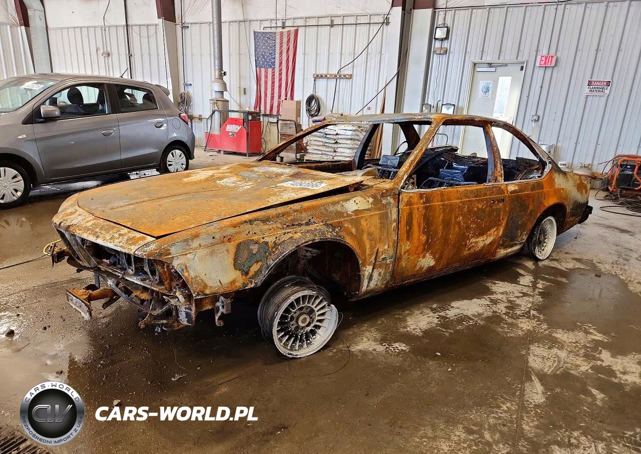 1984 BMW 633 Csi VIN:WBAEB7404E6726965 - 1