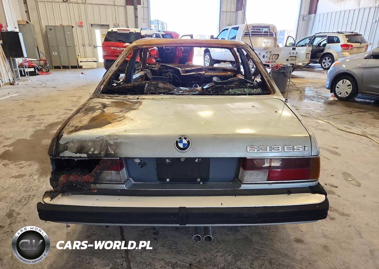 1984 BMW 633 Csi VIN:WBAEB7404E6726965 - 6